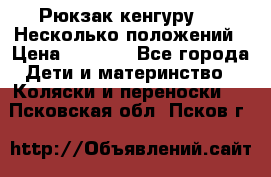 Рюкзак кенгуру 0 . Несколько положений › Цена ­ 1 000 - Все города Дети и материнство » Коляски и переноски   . Псковская обл.,Псков г.